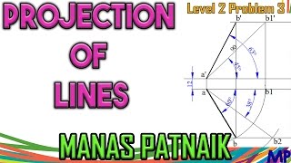 Projection of LinesLevel 2 Problem 3 [upl. by Enelegna645]