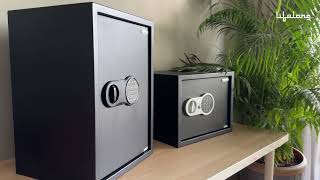 Lifelong Home Safe Electronic Locker with LED Light  Digital Security Safe for Home amp Office [upl. by Gintz]