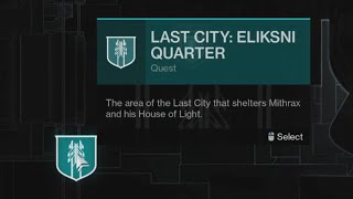 Destiny 2  All the lore i could find in the last city Eliksni Quarters [upl. by Gertie]