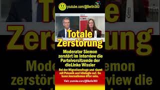 NewsTicker360 Interview Siemon alexander Welt Wissler Ampel Migration Phrasen dieLinke [upl. by Kendrick]