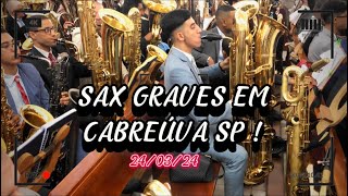 Ensaio Local Cabreúva SP  Família Sax Grave HINO 283 Ficou marcado 240324 [upl. by Hollis8]