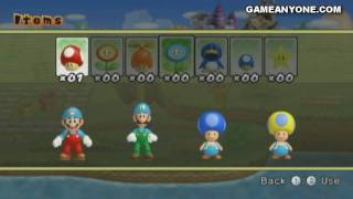 New Super Mario Bros Wii coop walkthrough with commentary Part 3 [upl. by Nosnehpets]