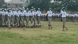 2021 NYSC BATCH B STREAM II SLOW TO QUICK FINAL MATCH PARADE EDE OSUN STATE [upl. by Notlimah]