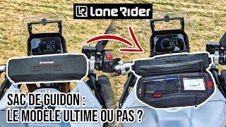 Test du sac de guidon de Lone Rider  la meilleure sacoche pour le guidon  Mon avis après 1 an [upl. by Rumilly]