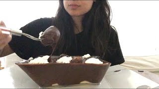 EATING Profiterole Relaxing Eating ShowEating Sounds [upl. by Flaherty692]