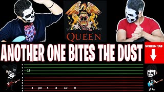 【QUEEN】 Another One Bites The Dust  cover by Dotti Brothers  GUITARBASS LESSON [upl. by Lerim]