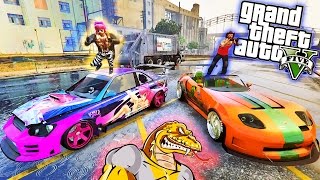 GTA 5 PC  Drift Stars amp Customizing NEW DLC Cars Super RALLY Races wHike  GTA 5 Dual Live Stream [upl. by Ulita]