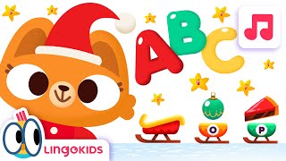 ABC SLEIGH SONG 🛷 A is for Acorn B is for Bell 🎶 Lingokids ABC Song [upl. by Karoly]