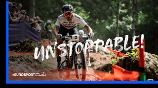 Nino Schurter Takes 35th UCI Mountain Bike World Cup Win  Eurosport [upl. by Liborio927]