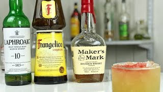 SMOKY HAZELNUT BOURBON SOUR  Frangelico amp Whiskey [upl. by Zwiebel]