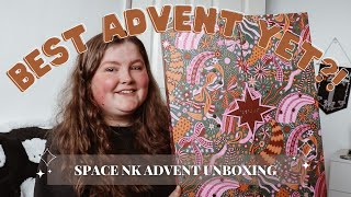 BEST ADVENT CALENDAR  SPACE NK BEAUTY ADVENT CALENDAR UNBOXING [upl. by Nylatsirhc]