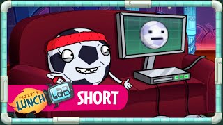 Soccer Ball vs Video Game ⚽️ FIZZYS LUNCH LAB Lunch Lab Live  Educational Videos for Kids [upl. by Ocire601]