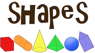 3d Shapes for Children [upl. by Llewej]