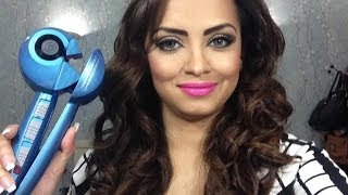 How I Curl My Hair  Babyliss MiraCurl Pro Nano Titanium review [upl. by Lithea]