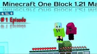 Minecraft One Block 121  121 Minecraft One Block 121  121 Map [upl. by Nester]