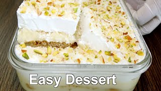 Dessert with 12 Liter Milk  Easy Dessert Recipe [upl. by Ecnahc]