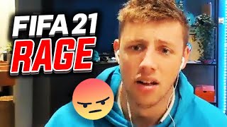 FIFA 21 FUT CHAMPIONS RAGE COMPILATION [upl. by Atikel411]