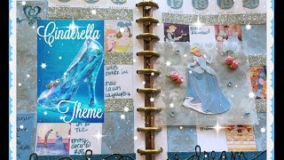 Plan With Me  The Happy Planner  CINDERELLA THEME [upl. by Eidac]