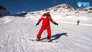 Corso di Snowboard  Lezione 8  Piegamento e Distensione [upl. by Inaffit]