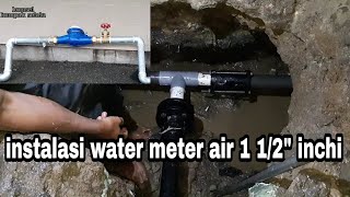 cara pemasangan water meter induk [upl. by Alton]