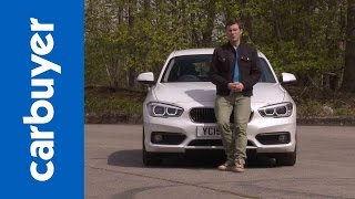 BMW 1 Series hatchback review  Carbuyer [upl. by Nerraj]