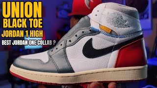 WILL THE UP COMING UNION JORDAN 1 COLLAB DO BETTER THAN THE OG’s  UNION BLACK TOE REVIEW 3RD PARTY [upl. by Chellman795]