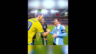 Messi amp Zlatan Friendship 😌 [upl. by Yrrab95]