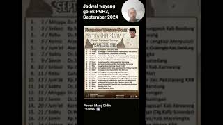 Jadwal wayang golek H Dadan Sunandar Sunarya tanggal 4 September 2024 [upl. by Nyladnohr730]