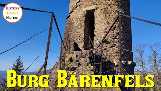 Burg der RAUBRITTER   Burg Bärenfels im Schwarzwald  Geschichte Mythen Legenden  Deutschland [upl. by Anitsrihc958]