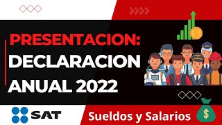 Declaración Anual 2023 Personas Físicas  Tutorial Saldo a Favor SAT [upl. by Deeraf434]