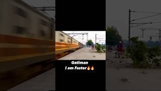 indianrailways train speed trainlover vandebharatexpress gatimanexpress youtubeshorts [upl. by Fowkes937]