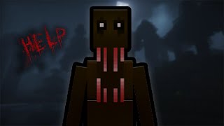 The Man from the Fog is HORRIFYING Minecraft horror mod [upl. by Barabas93]