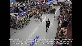 Berks DA Releases Video Showing the Behavior of Stanley Gracius in Walmart [upl. by Ponton]