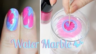 Water Marble Nails by TheBeauty2Go [upl. by Eneles596]