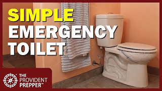 How to Turn Your Home Toilet Into an Emergency PortaPotty [upl. by Featherstone351]