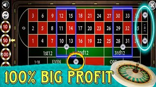 ✨ Roulette 100 Big Profitable Betting System  Roulette Strategy to Win [upl. by Ledeen]