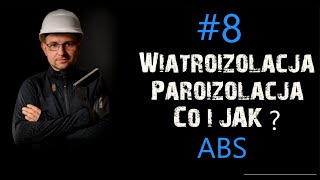 Wiatroizolacja i Paroizolacja dla domu szkieletowego ABS [upl. by Cecile]