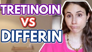 Tretinoin vs Differin  DERMATOLOGIST ANSWERS YOUR SKIN CARE QUESTIONS DrDrayzday [upl. by Hutson7]