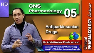 CNS Pharmacology Ar 05 Antiparkinsonian drugs [upl. by Persons]