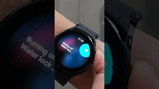 Samsung Galaxy Watch Water Lock Mode samsung smartwatch features water tutorial [upl. by Aisatsana]