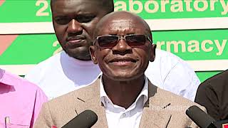 Former CS Richard Echesa hospitalised after calls were made Kakamega senator Hon Khalwale confirms [upl. by Ikkela641]