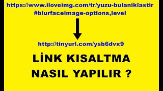 Link Kısaltma Nasıl Yapılır [upl. by Strephonn]