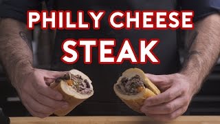 Binging with Babish  How to make a real Philly Cheesesteak from quotCreedquot [upl. by Yzeerb]