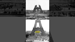 Construction of the Eiffel Tower in Paris June 1888 shorts eiffeltower paris france viral [upl. by Leidag508]