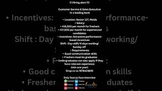 Noida hiring finderbro hiring job noida [upl. by Suelo244]