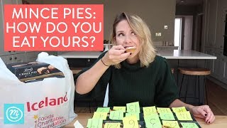 How Do You Eat Your Mince Pies Iceland amp Channel Mum  Ad [upl. by Manas]