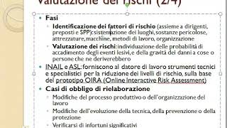 Sicurezza sul lavoro  Parte 22  DLgs 81  2008  tutorial [upl. by Lebiralc810]