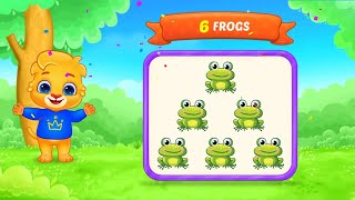 Lucas and friendstouch the numbersShapeMatching​ KidsGames​ [upl. by Boorman]