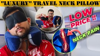 Best Travel Neck Pillow Complete Review 🔥 FUR JADEN Memory Foam Luxury Travel Neck Pillow Combo [upl. by Pass]