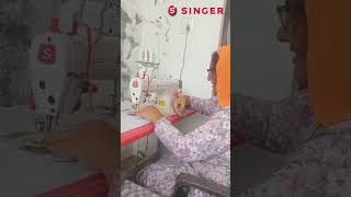 Singer Silai machine singer sewing sewing juki shortvideo viralvideo [upl. by Cailean]